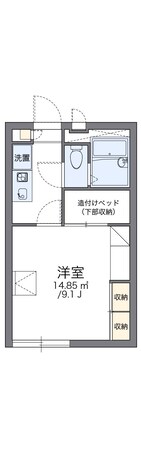 レオパレスパストラルの物件間取画像